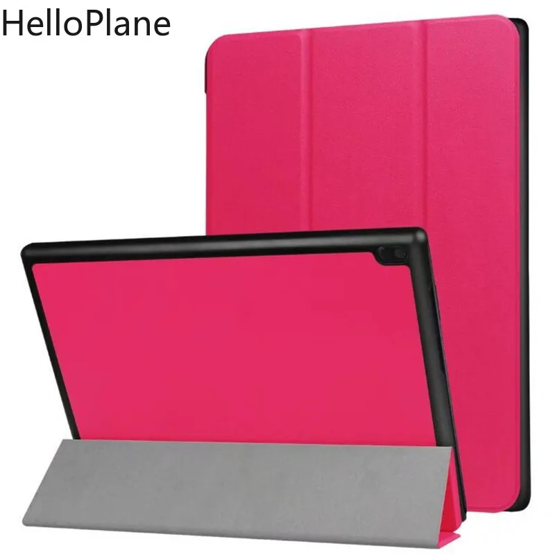 For Lenovo Tab 4 10 Plus TB-X704F TB-X704 Tablet Case Custer Fold Flip Stand Leather Cover