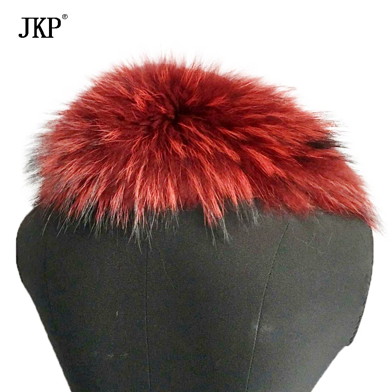 Winter New Natural Raccoon Fur Scarves Warm Raccoon Fur Collar For Women High Quality  Female Neck Cap Shawls and Scarves