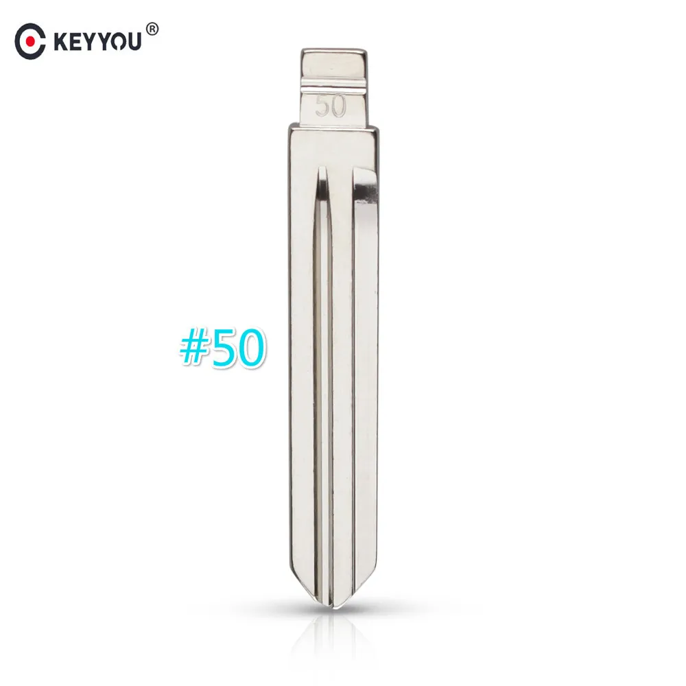 KEYYOU Remotes Flip Blade 50# for KD Remote Key HYN14FH HYN14T14 HYN14TE HYN14TE HYN14MH for Hyundai Yuet