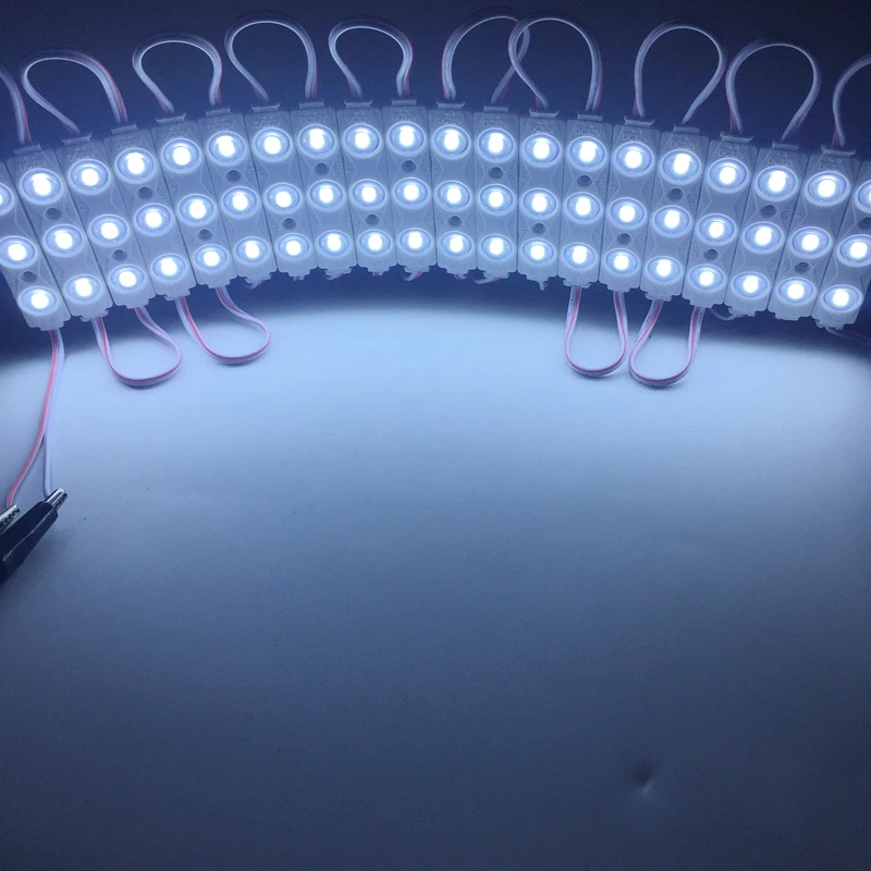 20 sztuk/partia moduły LED SMD 2835 1.5 W DC12V wtrysku moduły z obiektyw LED podświetlenie dla projektu reklamy sklep Banner