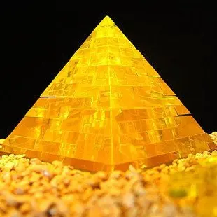 DIY TOY for children 3D Crystal Puzzle (pyramid) Educational toy,Wholesale and Retail construction toys