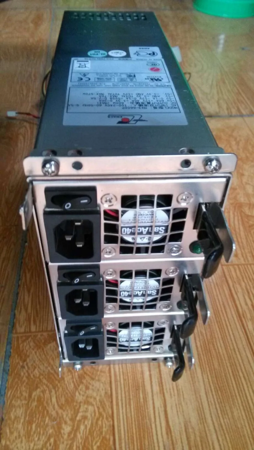 

EMACS Zippy MX3-6600P Server Power Supply 600W