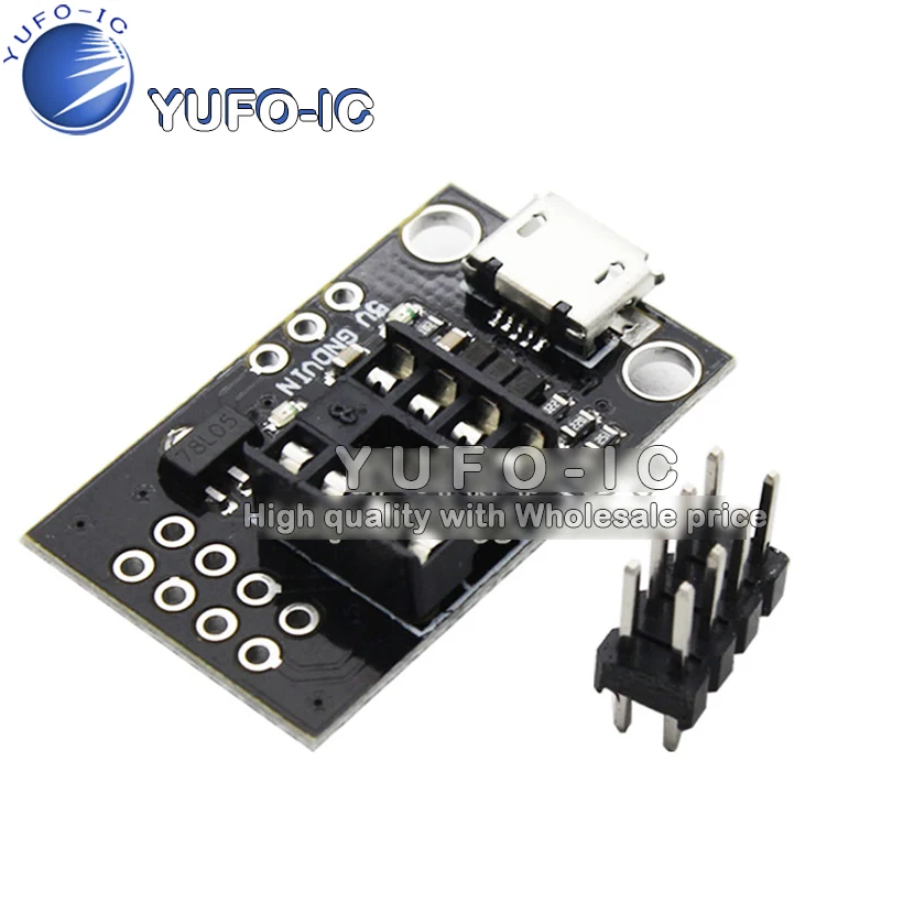 Spot-Attiny13a/attiny25/attiny45/attiny85 Pluggable Development Programming Board