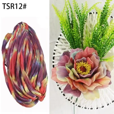 5pcs Nature Length 1.2-1.3m Three Colors Nylon Flower Stocking Making Accessory Handmade DIY Crafts