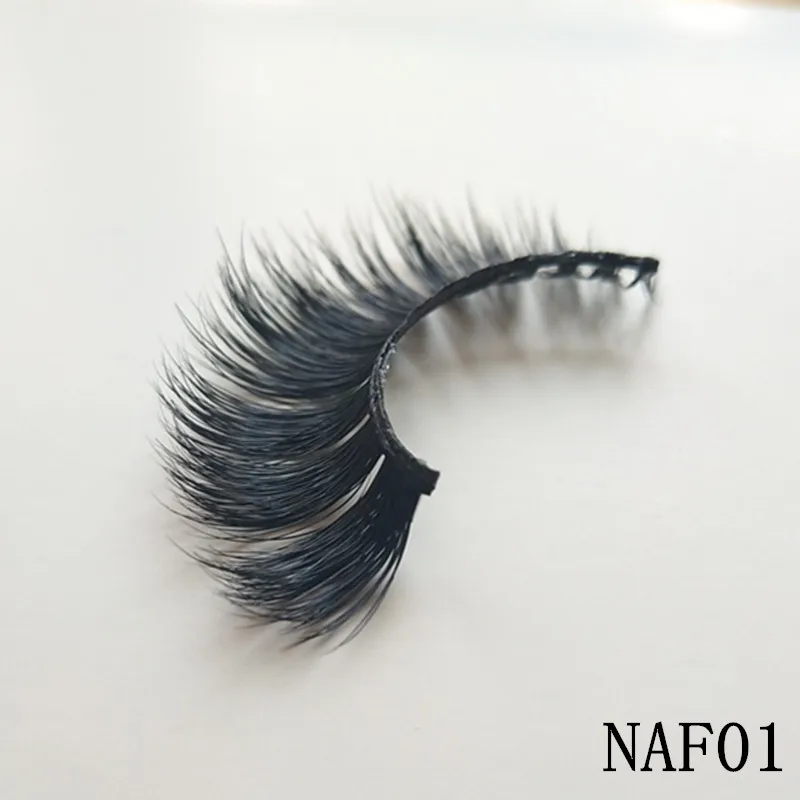 

IN USA 200pairs Mink Hair False Eyelashes Natural Messy Eyelash Crisscross Wispy Fluffy Lashes Extension Eye Makeup Tools