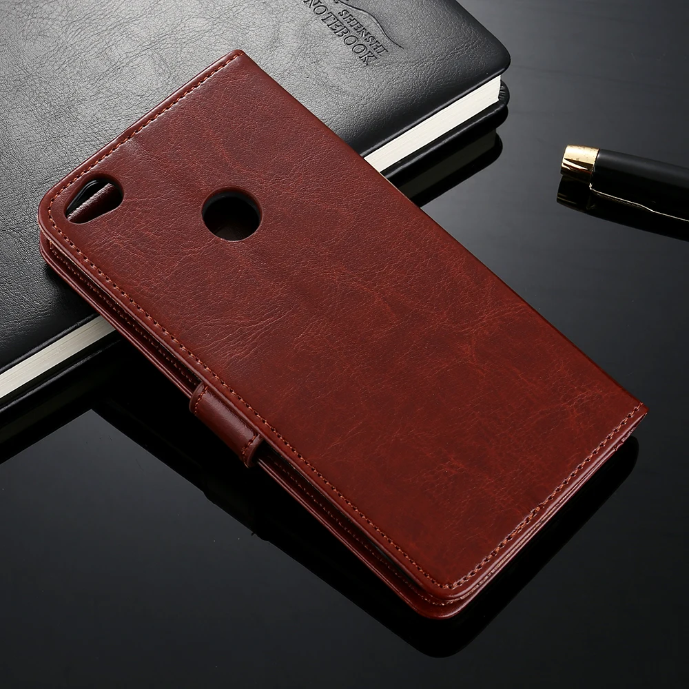 Luxury Retro Wallet Stand Flip Leather Case For Honor 8 Lite 7C Cases On P8 Lite 2017 P9 Lite 2017 Phone Case For Huawei P Smart