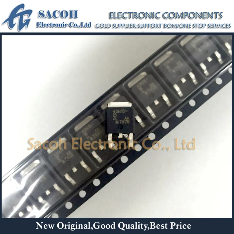 

New Original 5Pcs/Lot SUD40N10-25 40N10-25 SUD40N10 OR SUD40N08-16 40N08-16 SUD40N08 TO-252 40A 100V N-Channel MOSFET