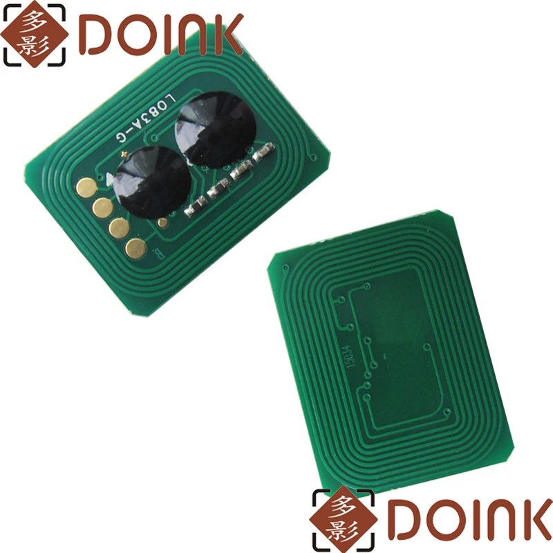 

4pcs Toner Chip 46507520 46507519 46507518 46507517 For OKI C612 C612n/dn AF/ME/RU