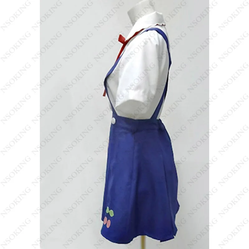 Anime  Hachikuji Mayoi Dress Cosplay Costume Customized