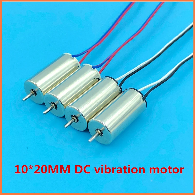 1020 hollow cup motor dia 10mm micro motors DC 3.7V 48000RPM NdFeB magnet coreless DC motor for Model airplane DIY Accessories