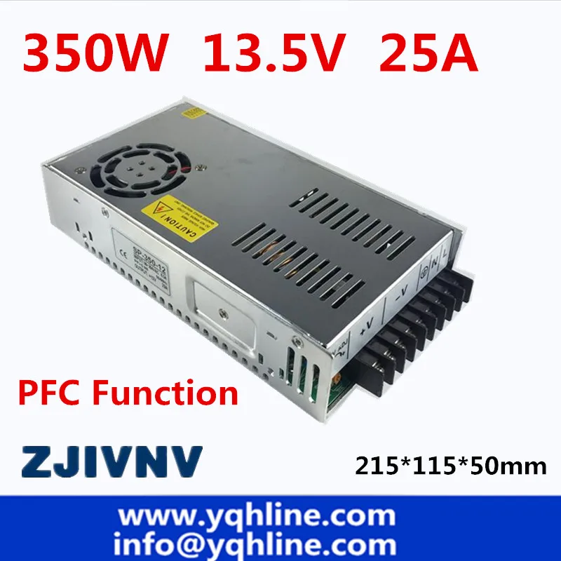 

ac to dc SMPS PFC function 350w switching power supply 13.5V 25a led driver source switching power supply 13.5volt