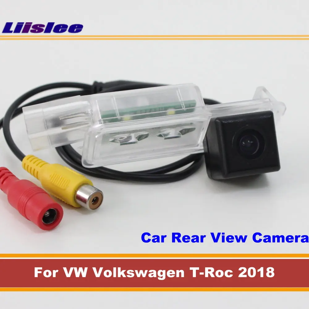 For VW T-Roc 2018 Car Rear View Back Parking Camera HD CCD RCA NTSC Auto Aftermarket Accessories