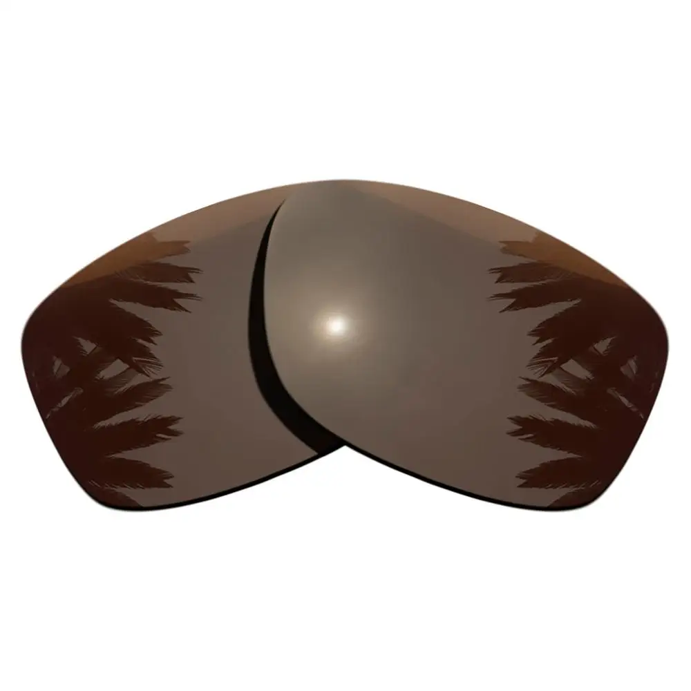 Brown & Green Mirrored Polarized Replacement Lenses for-Oakley Jupiter Squared Frame 100% UVA & UVB