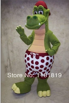 MASCOT Crocodile gator Mascot Mascot costume custom anime cosplay kits mascotte theme fancy dress carnival costume