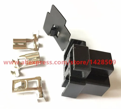 Imagen 2 del producto 1 Juego de faros H4, conector automotriz de 3 pines para Audi VW