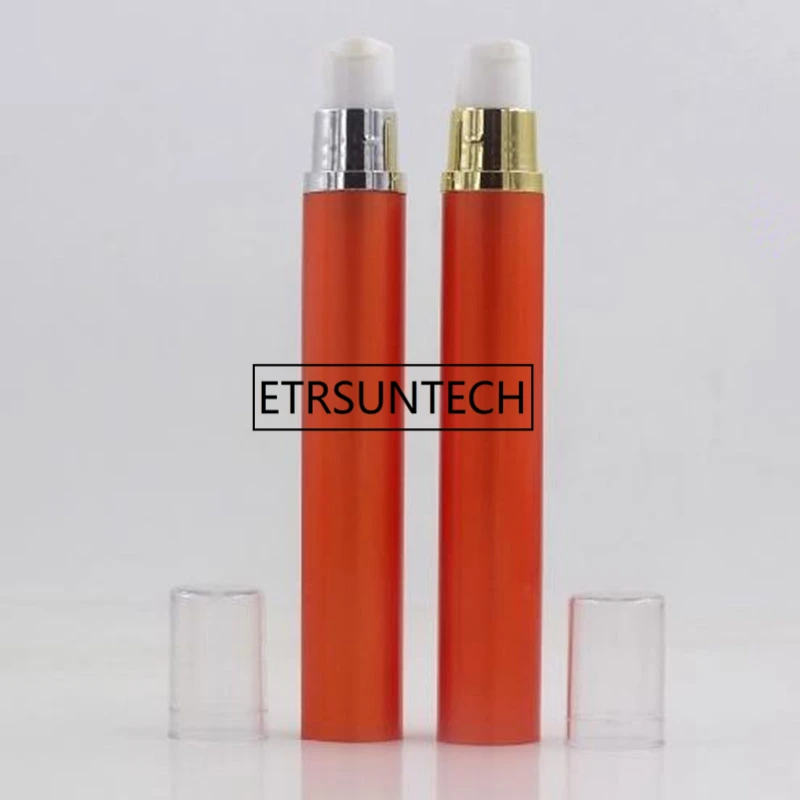 

15ml Makeup Tools red Refillable Bottles with Portable Airless Pump Dispenser Bottle For Lotion F1295