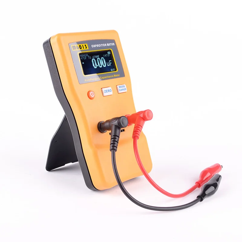 LCD High Precision Capacitor Meter M6013 Professional Measuring Capacitance High Resolution Resistance Capacitor Tester