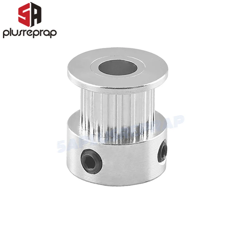 GT2 16 Teeth Timing Pulley Bore 5mm 16 Tooth Alumium Fit 6mm Belt for 3D Printer Reprap