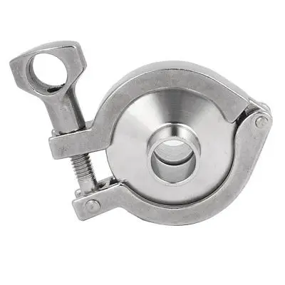 19mm Outer Dia Sanitary Pipe Ferrule Gasket 1.5-inch Tri Clamp Clover Set
