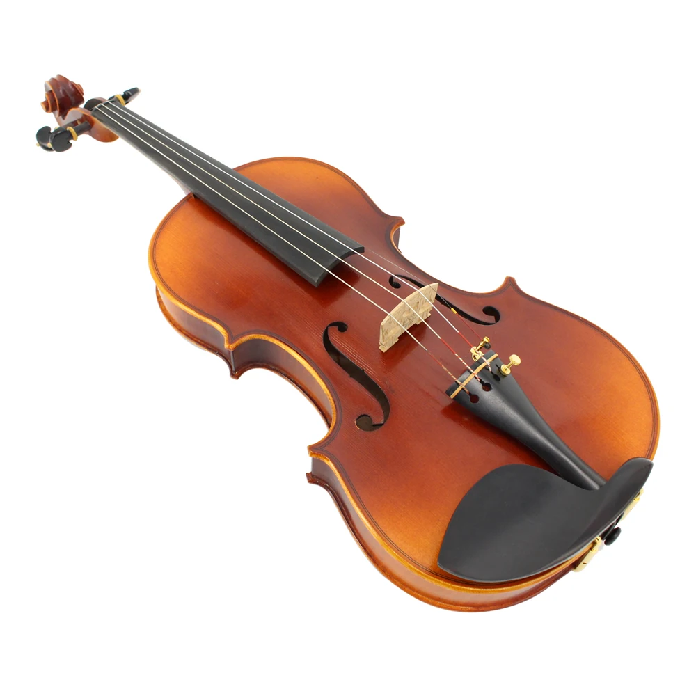 TONGLING-Handmade Antique Natural Flamed Maple, Professional Violin Player, Full Set Parts, Oily Paint,Violin