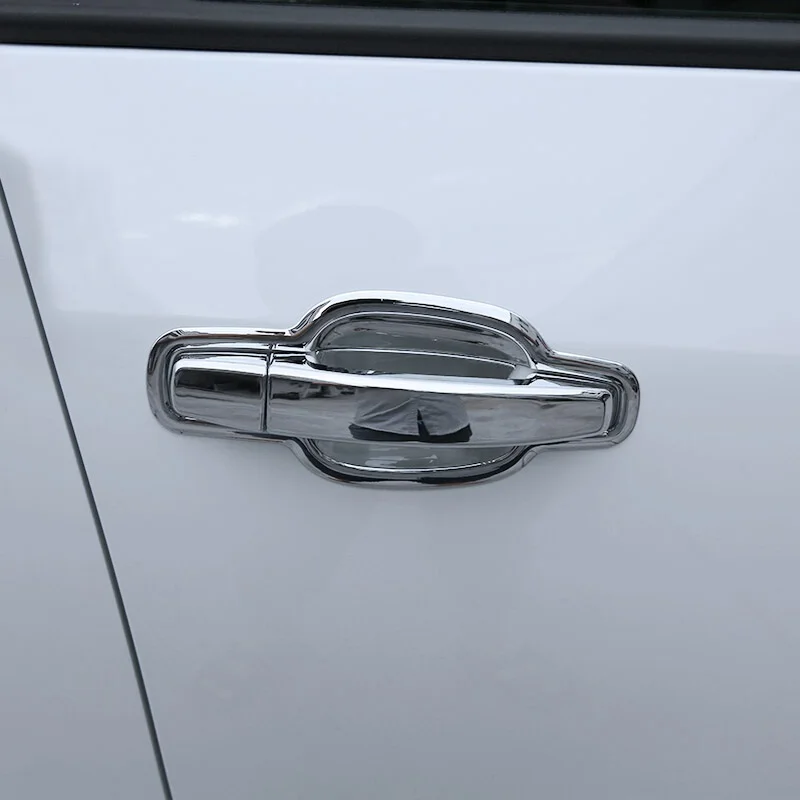 

For Chevrolet TRAX 2014 2015 2016 ABS Chrome Exterior Door Handle decoration Cover Trims Auto Accessories Car Styling 8pcs