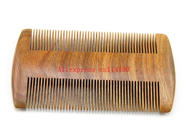 

New Pocket Wooden Comb Natural Green Sandalwood Super Narrow Tooth Wood Combs No Static Lice Pet Beard Comb Hair Styling Tool