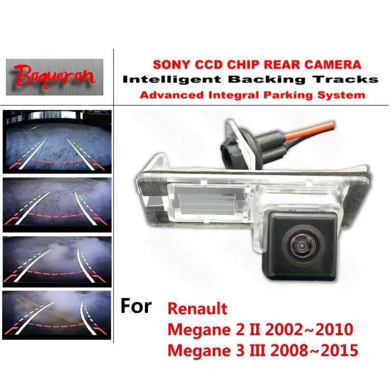 

for Renault Megane 2 II 02~10 3 III 08~15 CCD Car Backup Parking Camera Intelligent Tracks Dynamic Guidance Rear ViewCamera