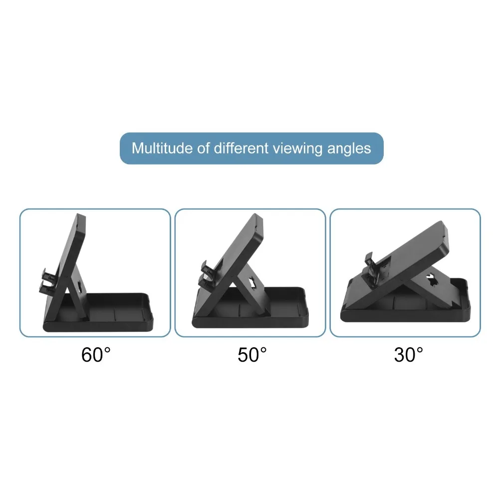닌텐도 스위치용 접이식 스탠드 조정 가능한 각도 홀더 닌텐도 스위치 게임 콘솔 도크용 NS 브래킷