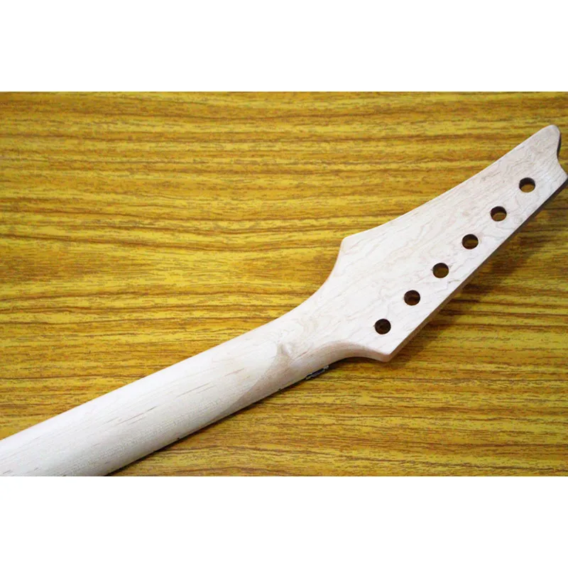 24 Frets Reverse Headstock Maple Electric Guitar Neck Maple Fingerboard Inlay Tree Of Lifes Guitar Accessories Parts