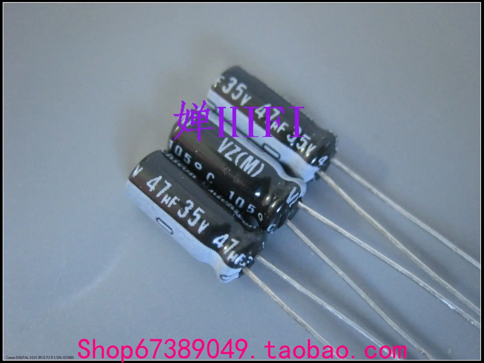 

2020 hot sale 20PCS/50PCS Nichicon original Japanese VZ electrolytic capacitor 35v47uf 5x11 free shipping