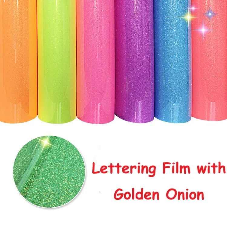 

FREE SHIPPING New Iron On 50x100cm Heat Transfer Vinyl Lettering Film with Golden Onion T-shirt Printing Cutting Plotter Press