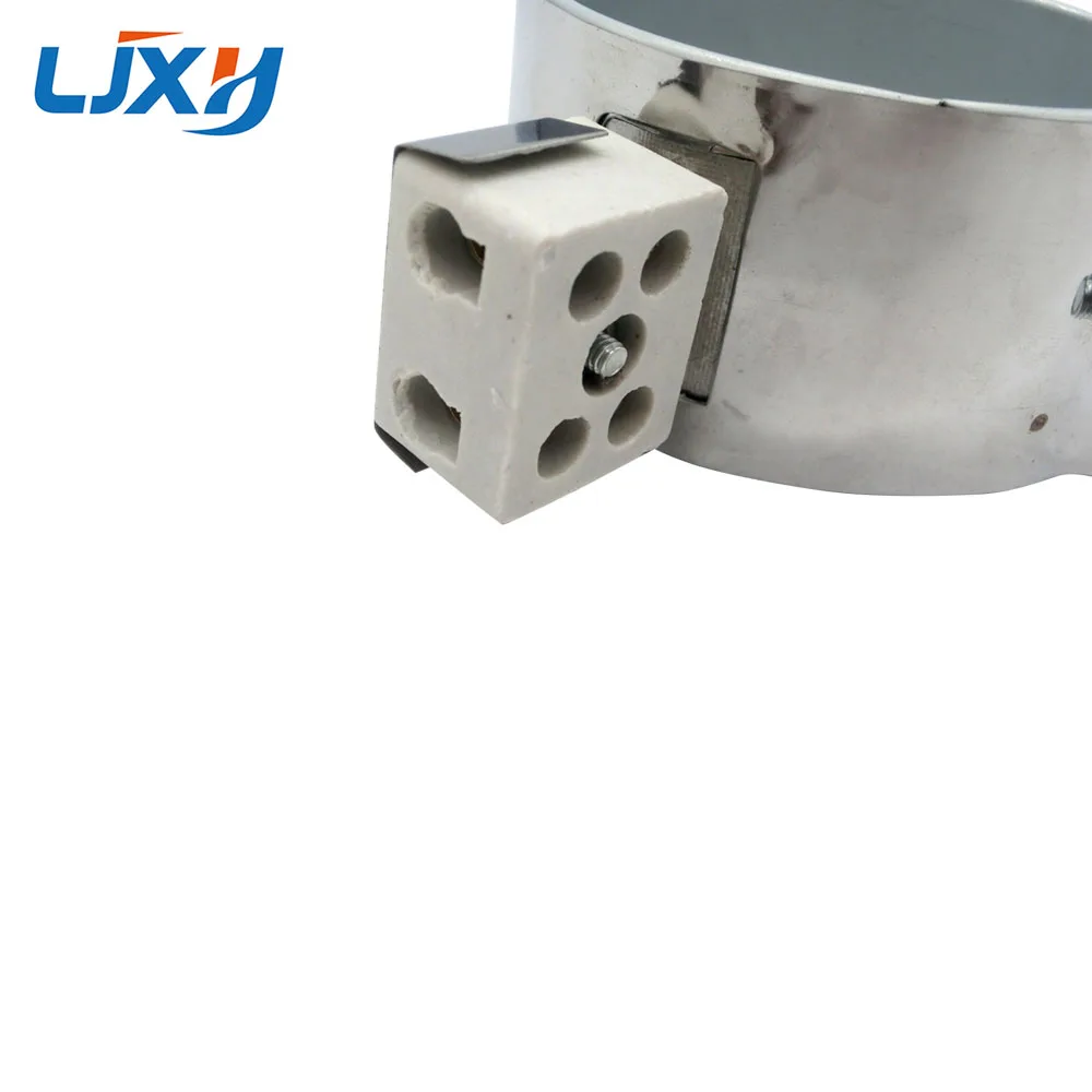 LJXH Stainless Steel Band Heaters 220V 80x30mm/35mm/40mm/45mm Ceramic Heating Electronic Element Wattage 230W/260W/300W/340W