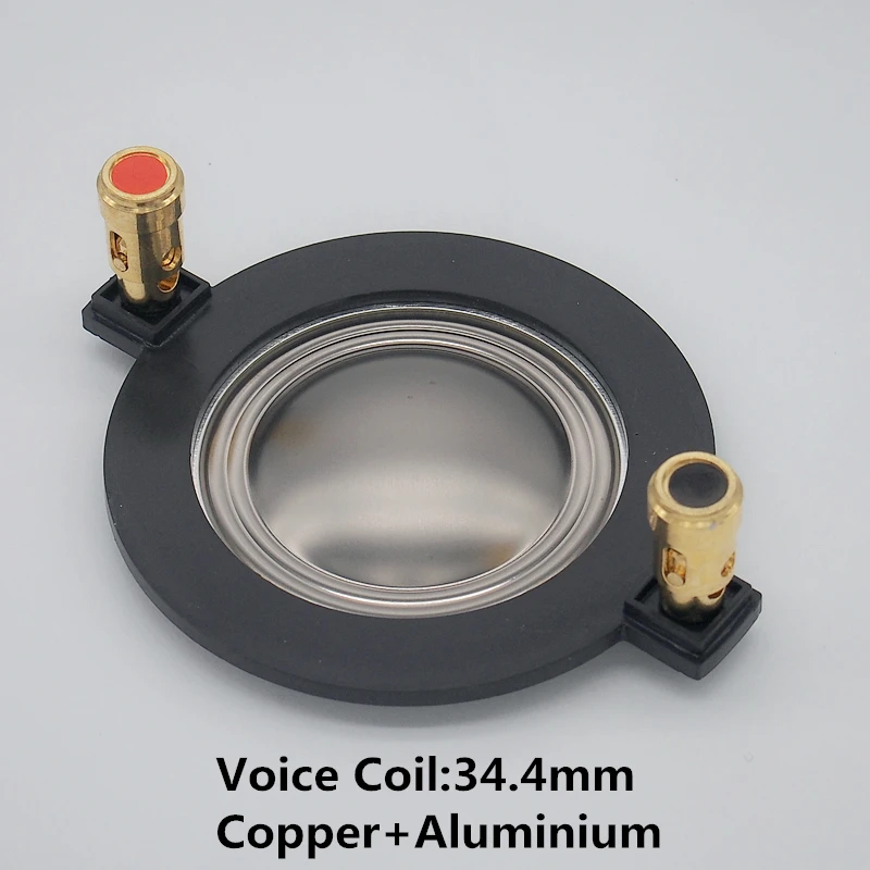 2PC Tweeter Speaker Voice Coil 34.4mm Titanium Diaphragm Repair Kit Treble Horn For Home Theater Professional Audio Mixer DJ - Image 3