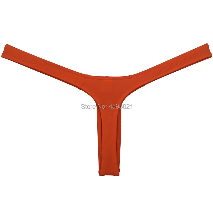 Men Sexy Micro Thong Bikini Tangas All Day Wear Gay Men Underwear Thongs Stretch Spandex T-Back G-string