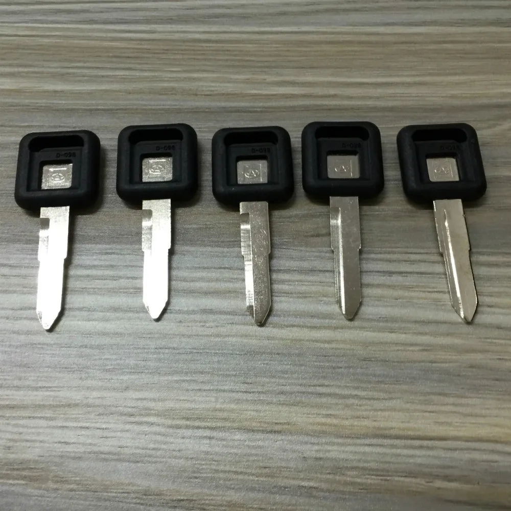 5 sztuk dla plastikowych podwójnych plastikowych pojedynczych Pickup Isuzu Pickup Keys zarodek hurtowych klucze do samochodu