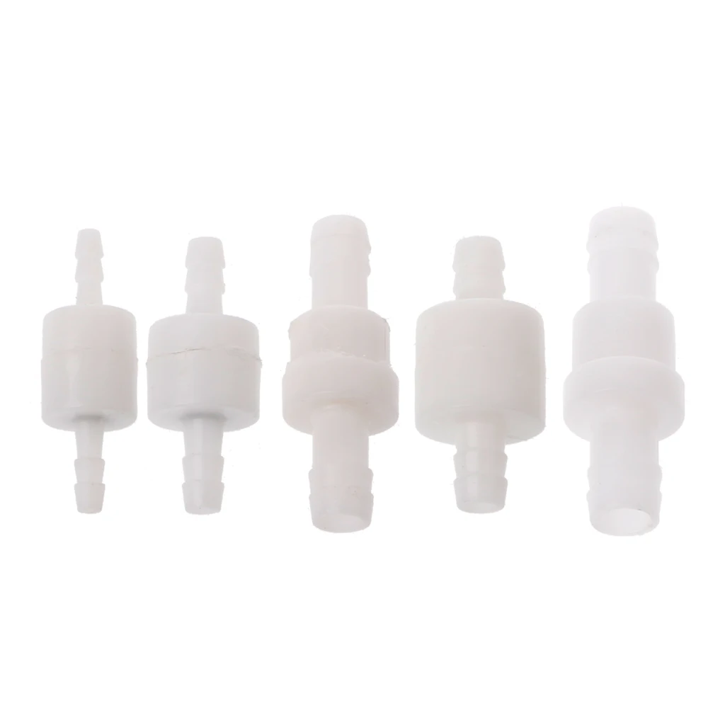 New Arrive Plastic One-Way Non-Return Water Inline Fluids Check Valves for Fuel Gas Liquid