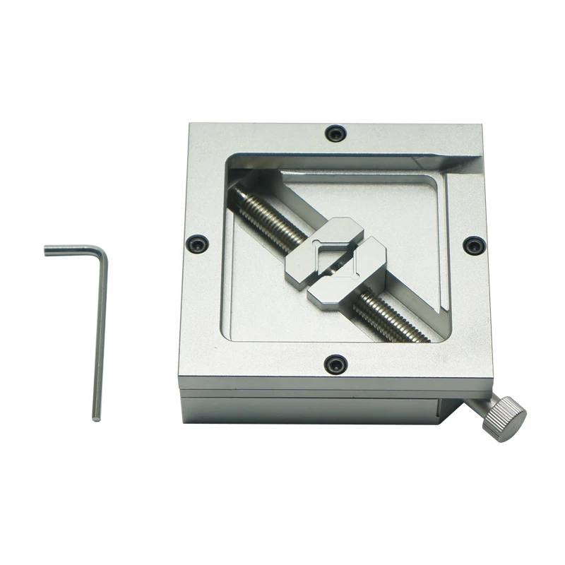 1 pcs Silver BGA reballing kit 90*90mm 90x90mm BGA reballing station with 10 PCS BGA Universal Stencil