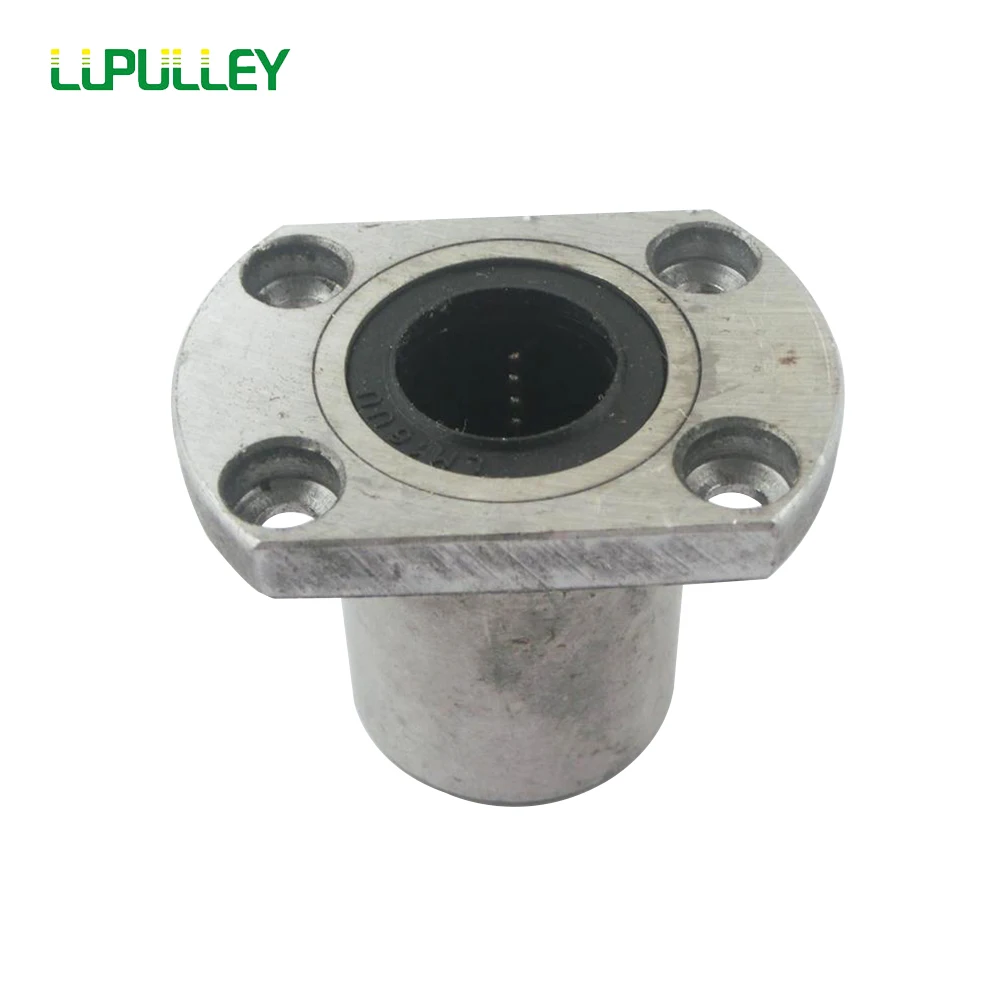 

LUPULLEY 2PCS Oval Flange Linear Bearing LMH25/30/35/40UU Steel Linear Motion Bearing for Automotive Industial Applications