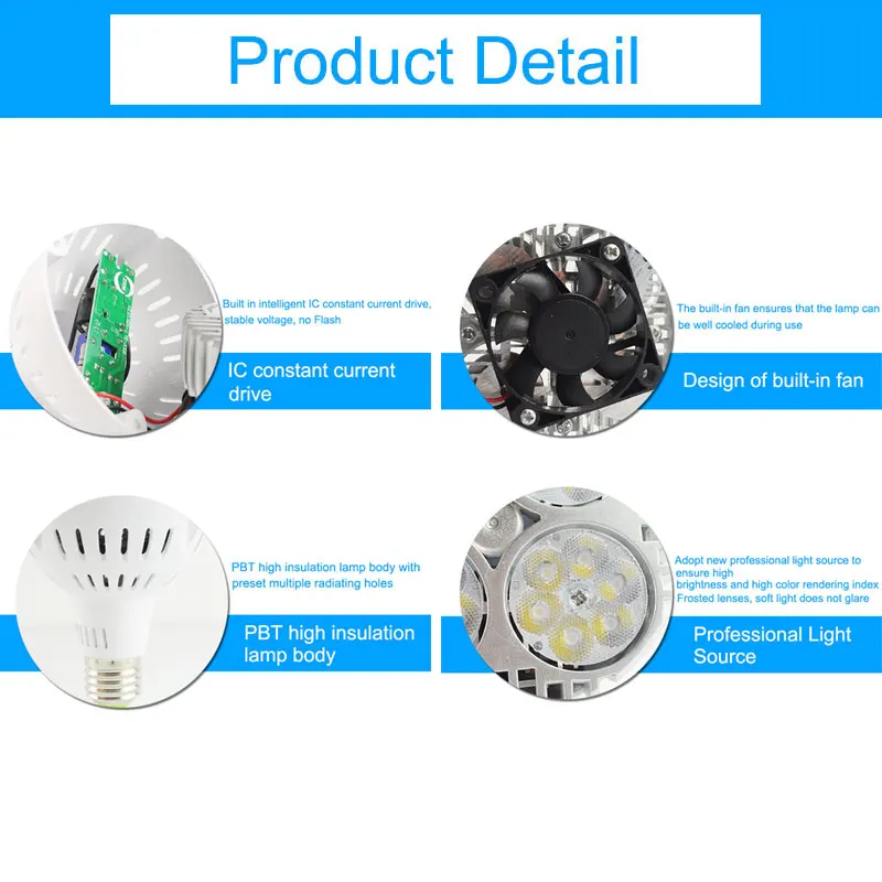 Greeneye par30 35w lâmpada led spotlight ac 220v 240v rgb led par lampara para para iluminação doméstica smd 2835 super brilhante lampara e27