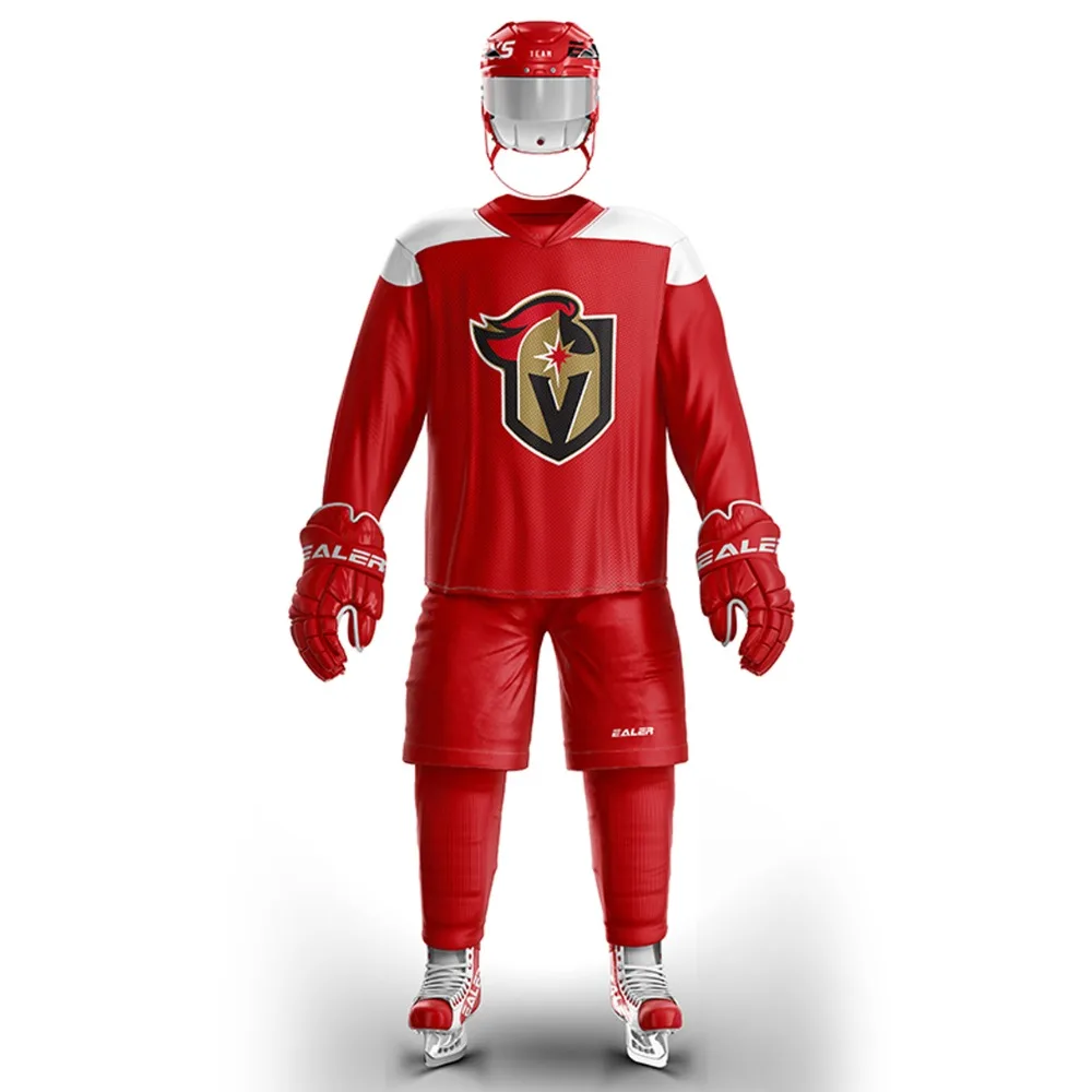 

COLDOUTDOOR ice hockey uniforms including jersey socks and pant shell
