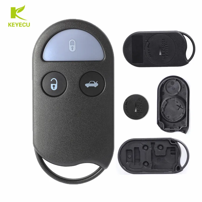 KEYECU New Replacement Remote key Shell Case Fob 3 Button for Nissan Altima Maxima Pathfinder Quest fits KOBUTA3T