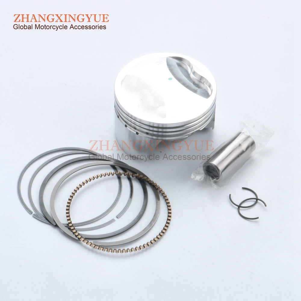 63mm 4 VALVE HIGH PERFORMANCE PISTON for SCOOTER GY6 200CC 152QMI 157QMJ Large Diameter