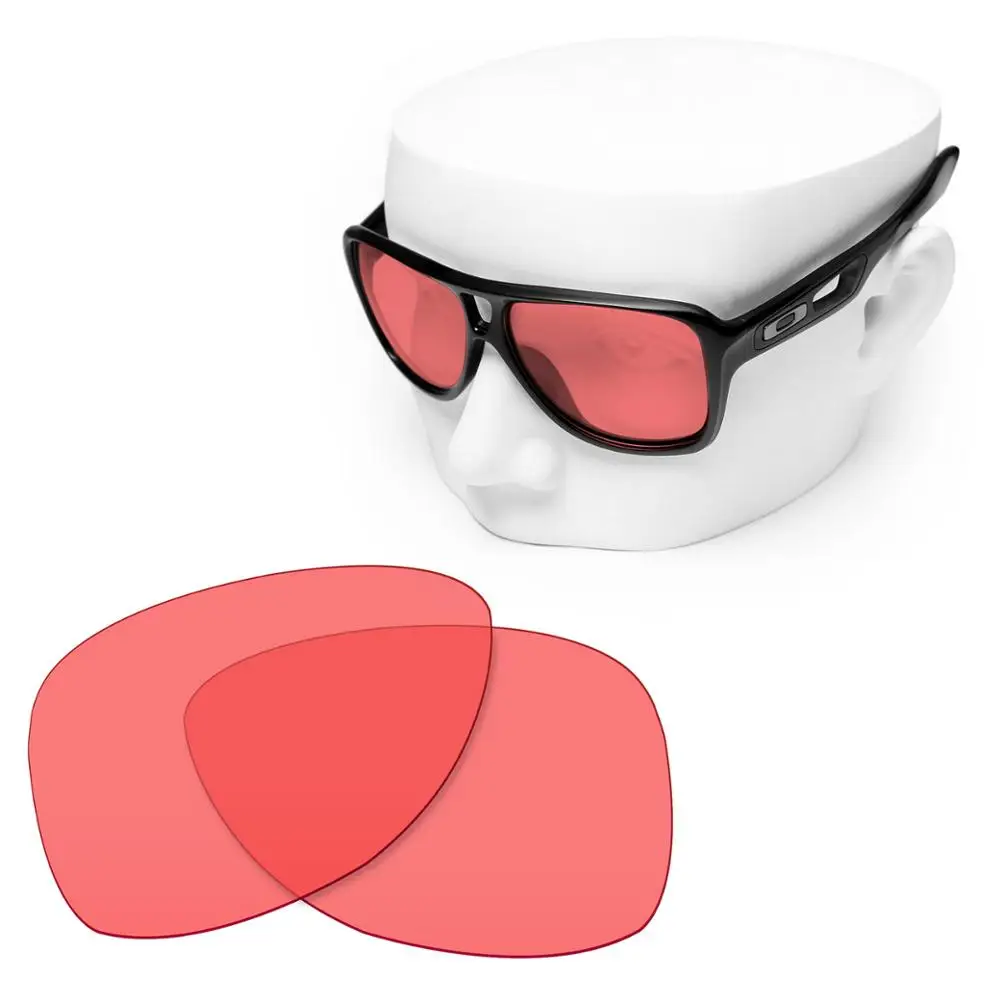 

OOWLIT Replacement Lenses of HD Pink for-Oakley Dispatch 2 OO9150 Sunglasses