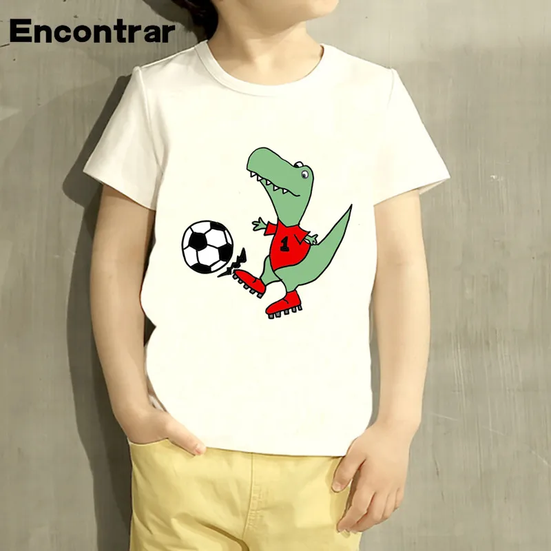 

Kids Cute Dinosaur Design T Shirt Boys/Girls Casual Short Sleeve Tops Children's Funny Sport Animal T-Shirt,HKP3041