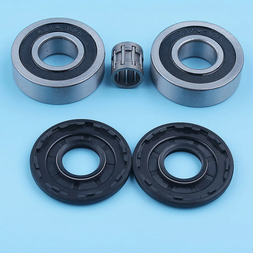Imagem -02 - Kit de Vedação de Óleo de Rolamento de Esfera de Virabrequim para Husqvarna 445 445e ii 450 Rancher 450e ii Serra 544062001 Peças de Reposição
