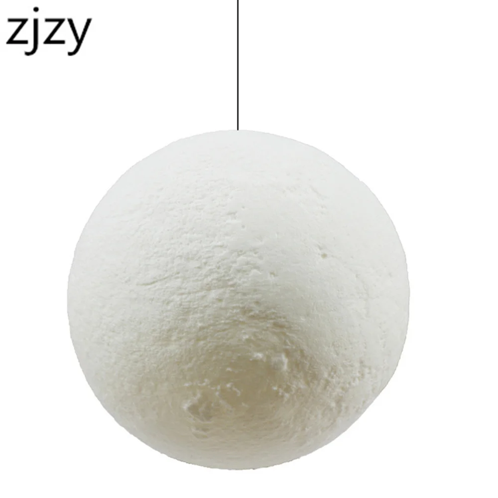 New Arrival Hanging 13-20cm Globe 3D Moon Lamp Remote Control RGB LED Night Light USB Moonlight Wood Stand