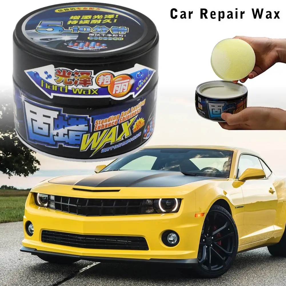 Car Polishing Wax Paint Waterproof Care Scratch Repair Car Styling Crystal Hard Car Wax Polish Scratch Remover