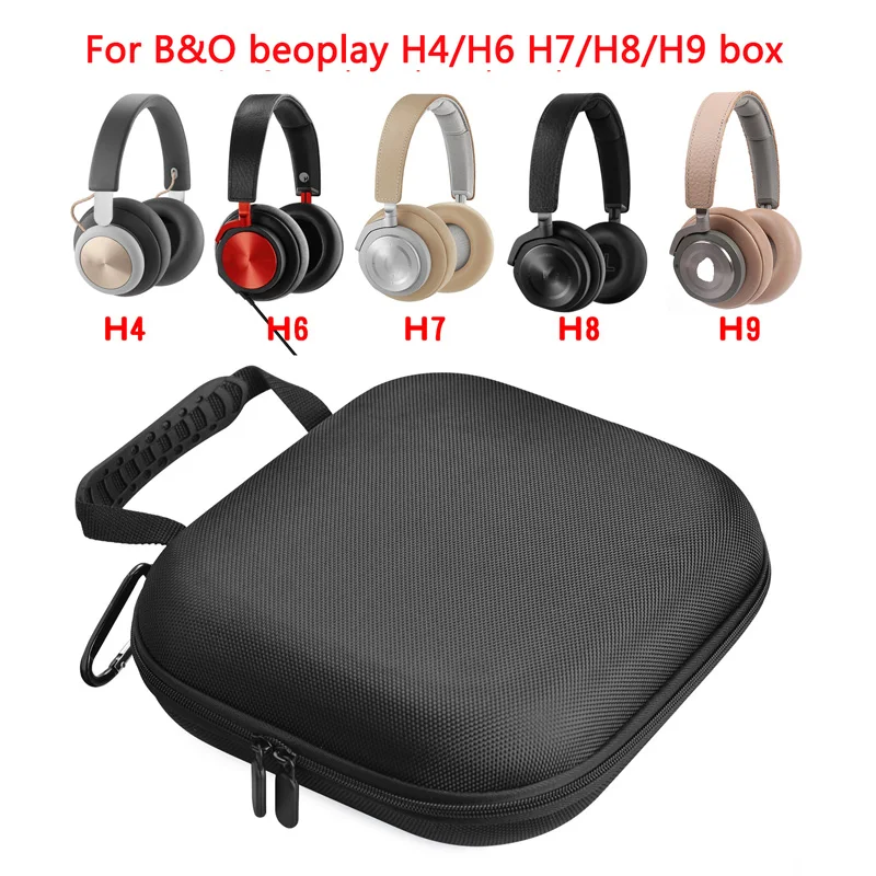 حافظة سماعة رأس محمولة لـ B & O BeoPlay H4 H6 H7 H8 H9 ، سماعة رأس بلوتوث ، غطاء سماعة الأذن ، صندوق حمل حقيبة صلبة
