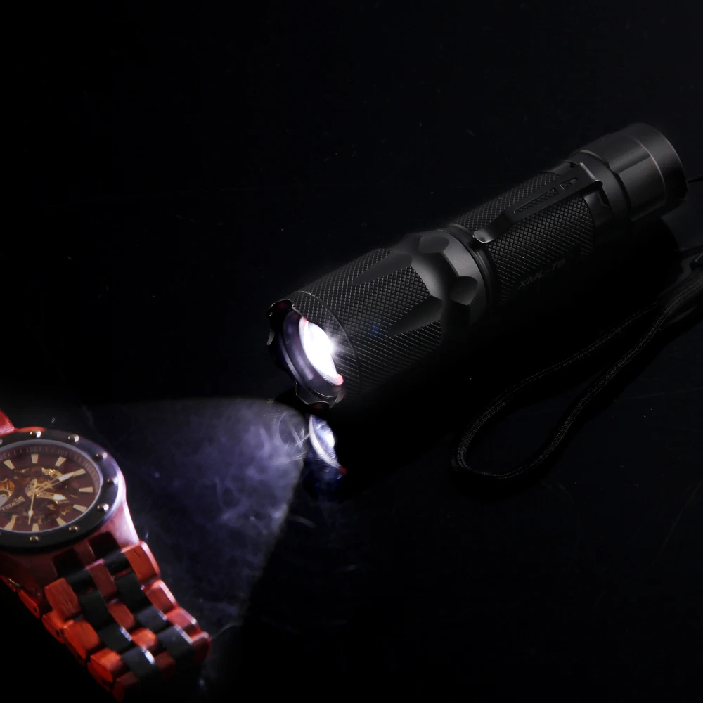 Mini penlight 2000LM Waterproof LED Flashlight Torch 3 Modes zoomable Adjustable Focus Lantern Portable Light use AA 14500