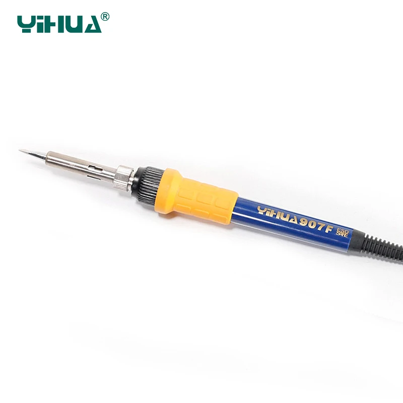 YIHUA 907F Soldering Iron 60W High Power Use For 853AAA Soldering Station Universal Solder Iron Handle High Quality Welding Tool